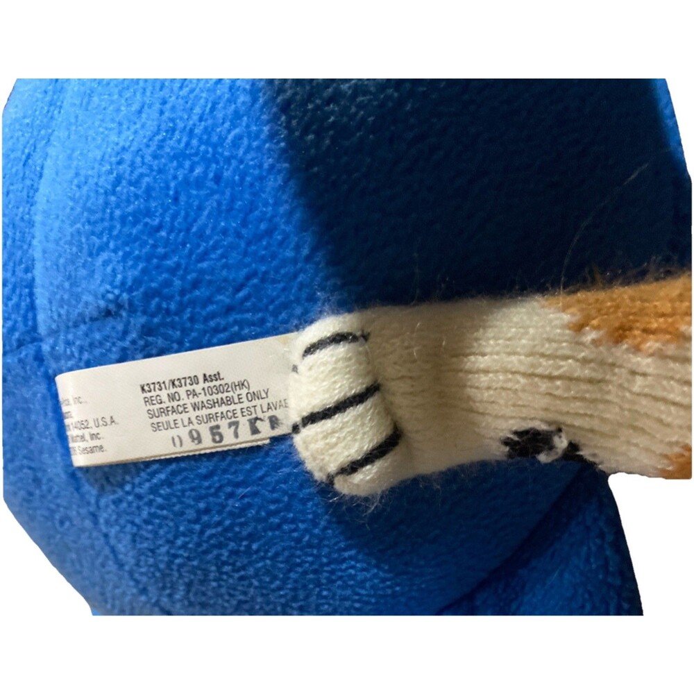Sesame Street Grover Plush 2006 Fisher Price 24" Large Jumbo Red Scarf - Picture 6 of 9